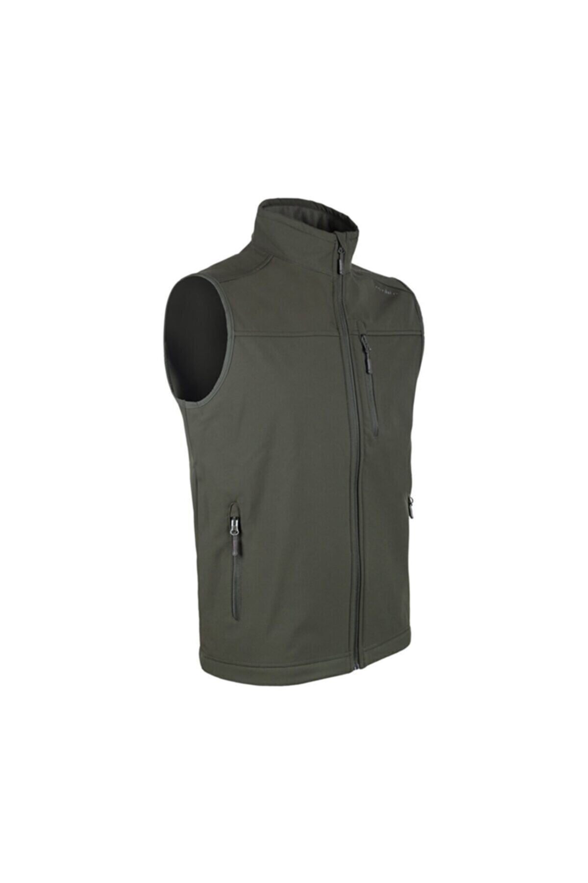 Evolite-E-3031 Krypton Softshell Men's Vest - Khaki 3