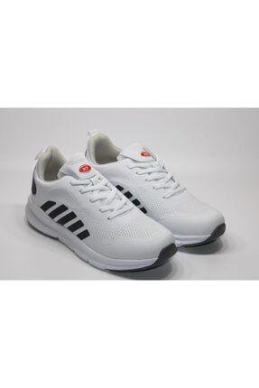 Beyaz - Ortopedik Taban Su Geçirmez Erkek Günlük Sneaker Spor Ayakkabı MP-ORTPDK-GNLK-SUGÇMZ-87