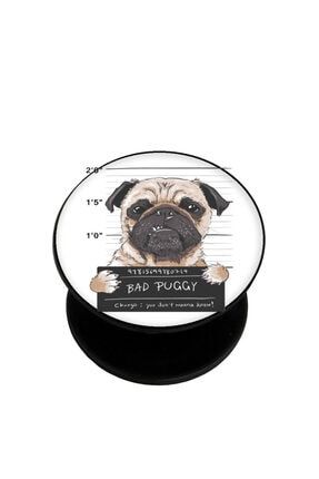 Bad Puggy Popsoket Telefon Parmak Tutucu Popsocket Ps3478 BKDPPSKTPSO3478