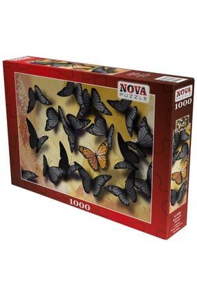 Nova 1000 Parça Benzersiz Olmak Puzzle - Kelebekler / NOVA41048