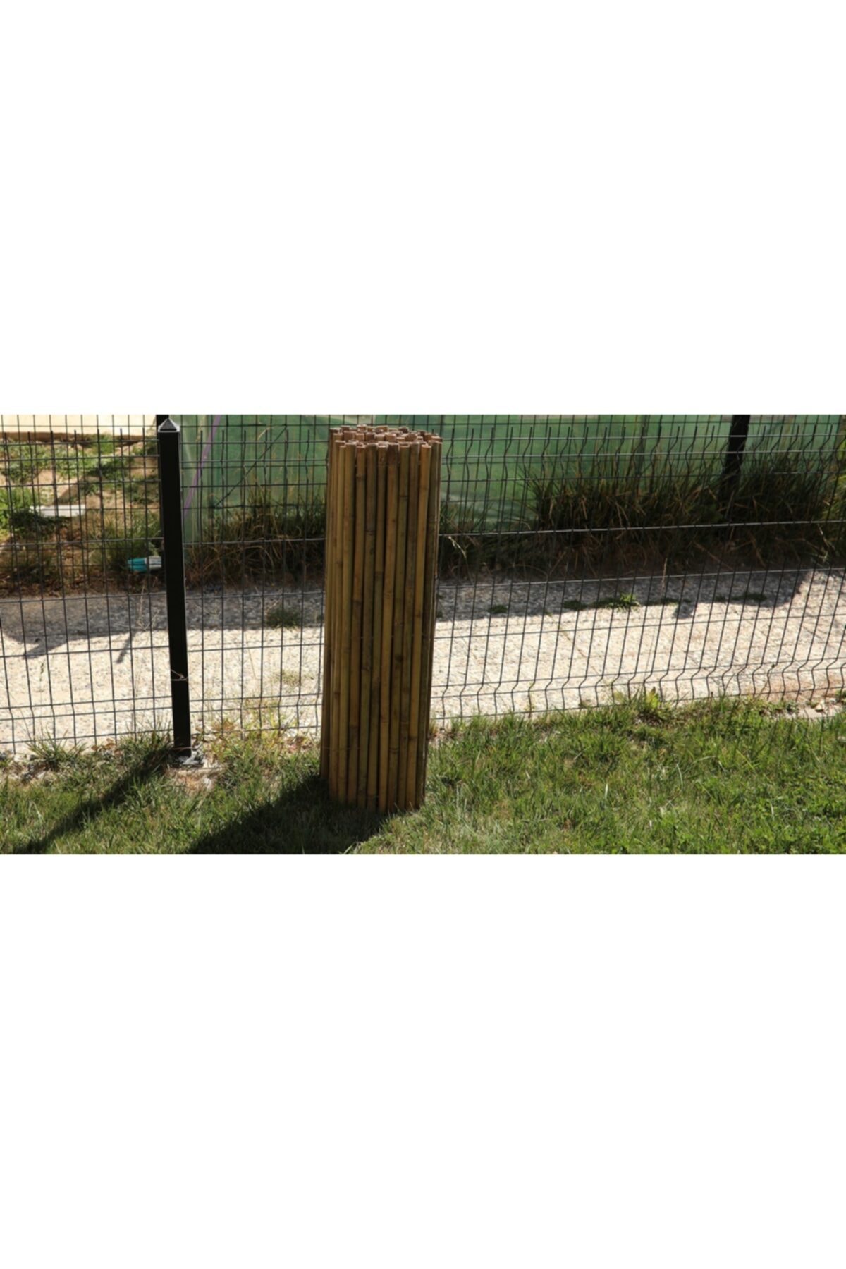 100 Cm X 200 Cm Gerçek Bambu Çit / Paravan 6