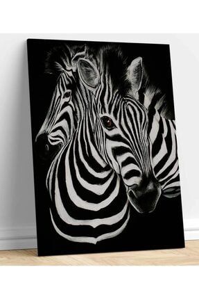 Zebra Dekoratif Kanvas Tablo ugtcR21