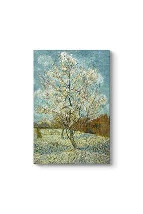 Vincent Van Gogh - The Pink Peach Tree Tablosu TY-BS-406-Model-2