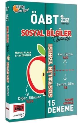 2022 Öabt Sosyal Bilgiler Öğretmenliği Sosyalin Yarısı Tamamı Çözümlü 15 Deneme 9786254427923