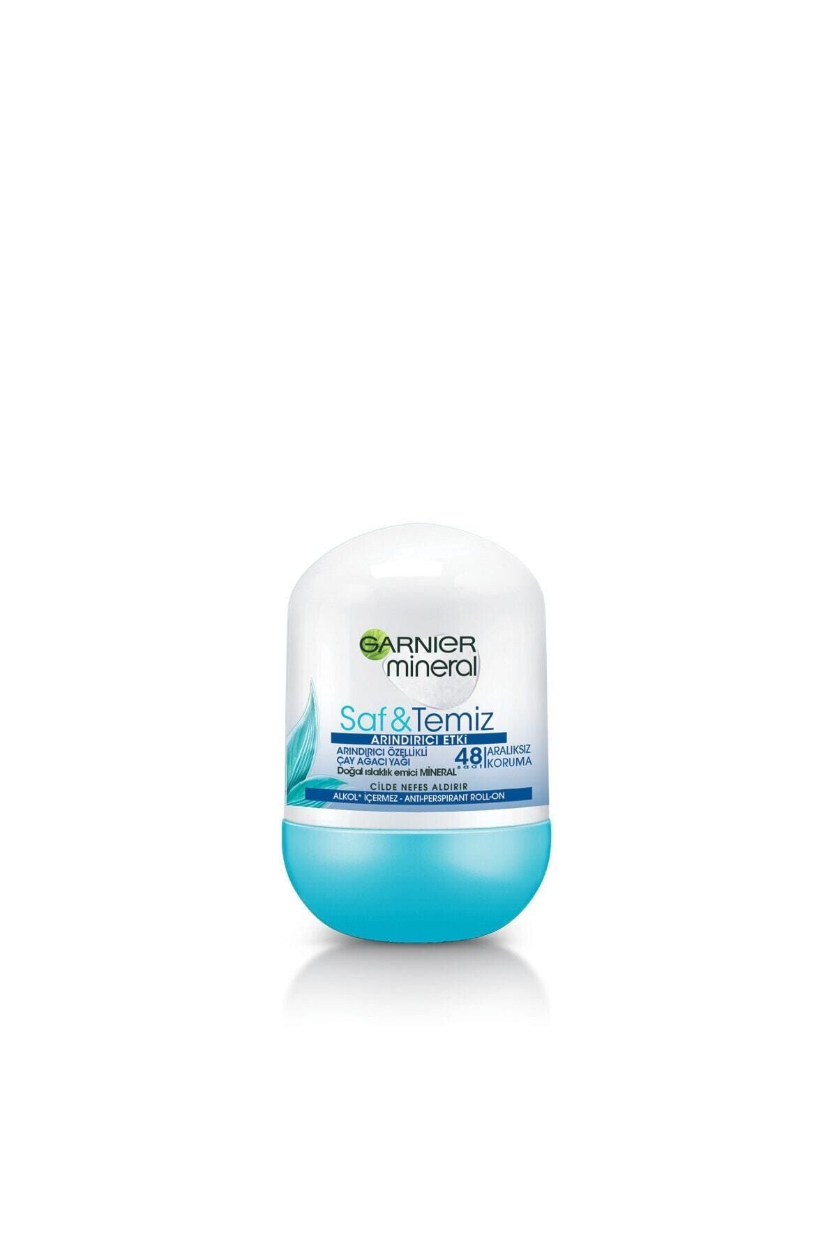 دئودورانت معدنی خالص و تمیز رول-آن Garnier