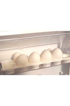 Buzdolabı Için Yumurta Tutucu Sabitleme Stand Aparatı Organik Plastik 12 Li Beyaz 98-6804b002-9f40-44b3614f563c12de15fc25