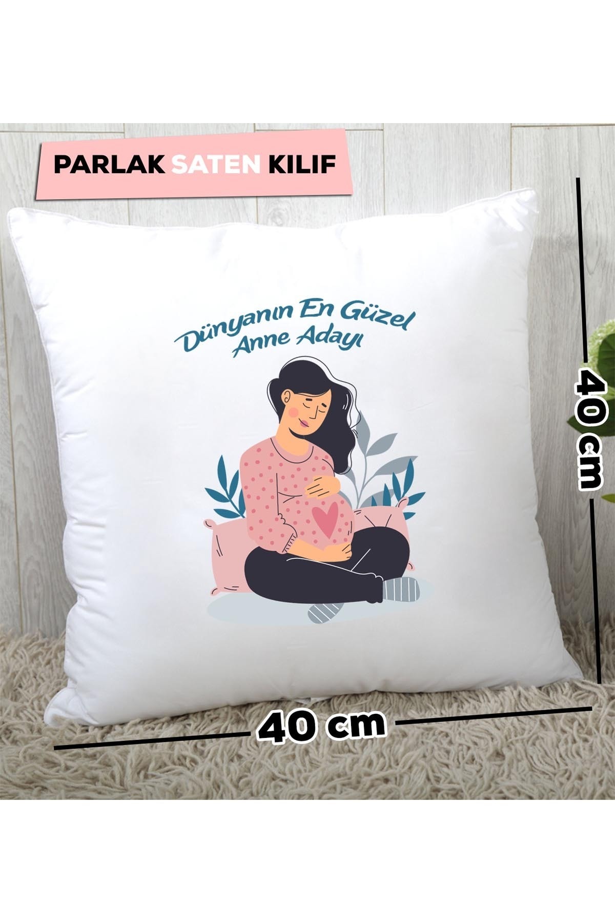 Hedizu Hamile Anne Adayı Yastık fotoğrafı 2 (önizleme)