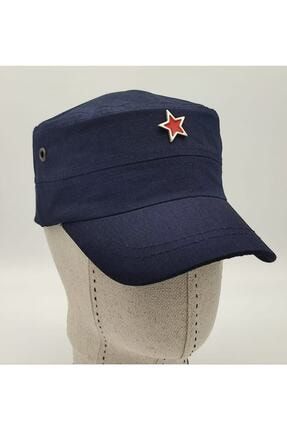 Castro Kızıl Yıldız Şapka Unisex Arkandan Ayarlanabilir 5550015009945831S