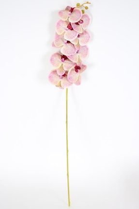 Yapay Dal Baskılı Orkide Çiçeği 88 Cm Fuşya Krem YPCCK-FKYT-853