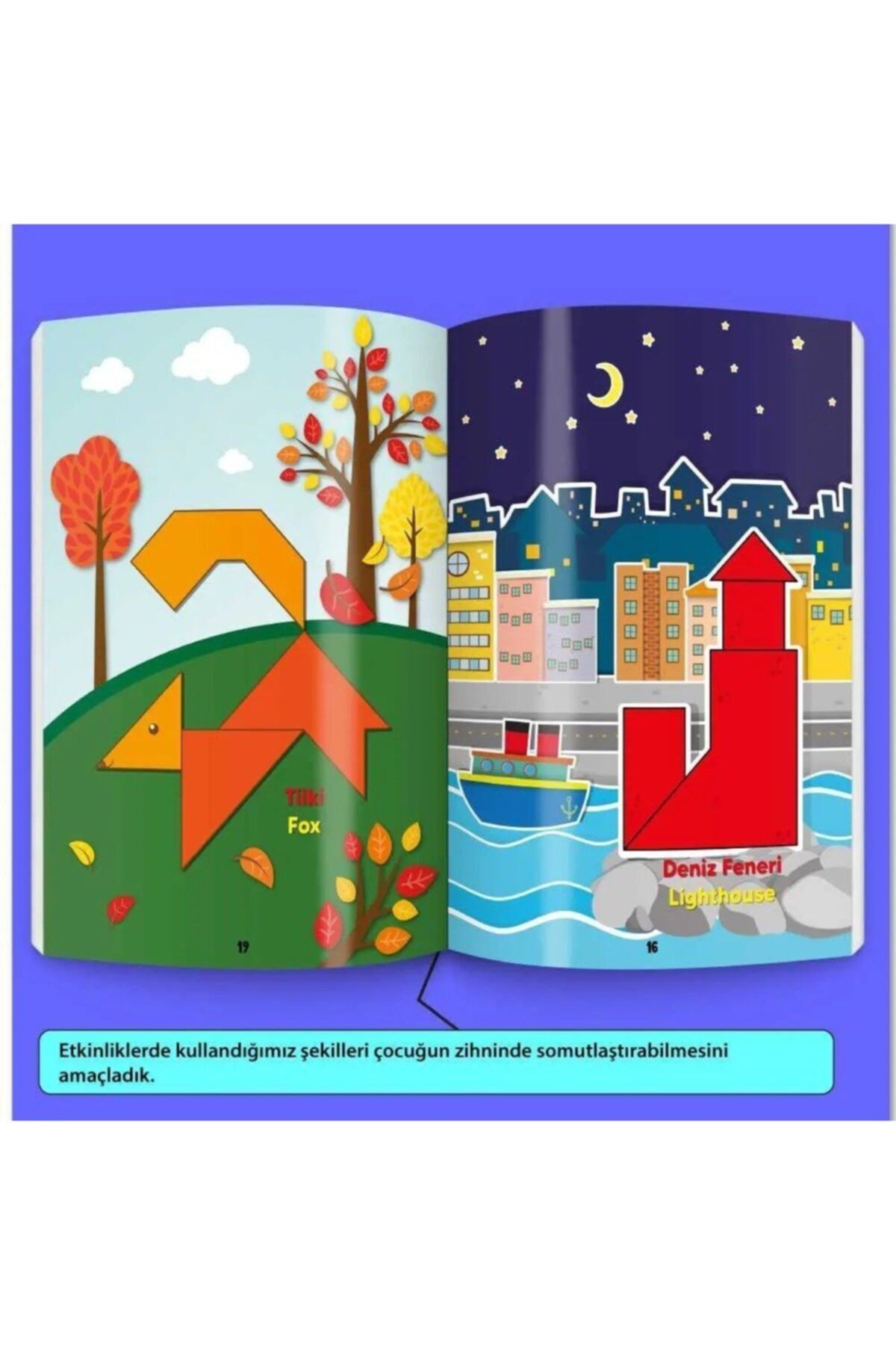 yükselen zeka-3-6 Years Old Inventor Ant Tangram Attention Development Set 2