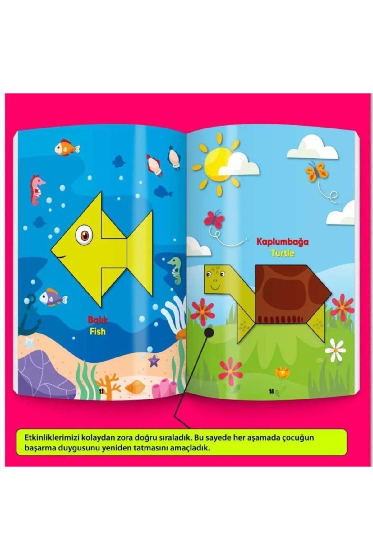 yükselen zeka-3-6 Years Old Inventor Ant Tangram Attention Development Set 3