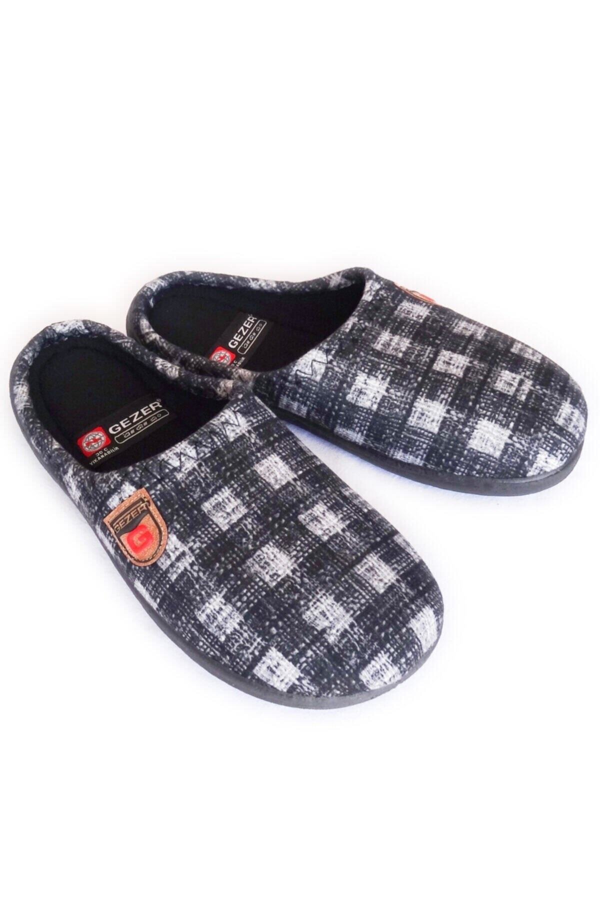 188 Men's Winter Indoor Washable Slippers Model (Choose 1 Size Larger)