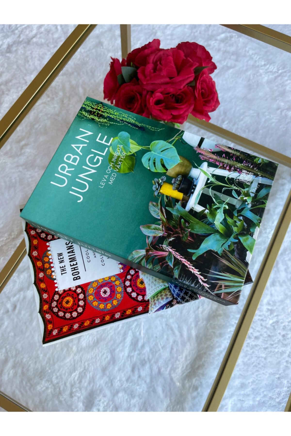 irayhomedecor-Cutie de cărți decorative din 2 bucăți Boemia / Jungle 3