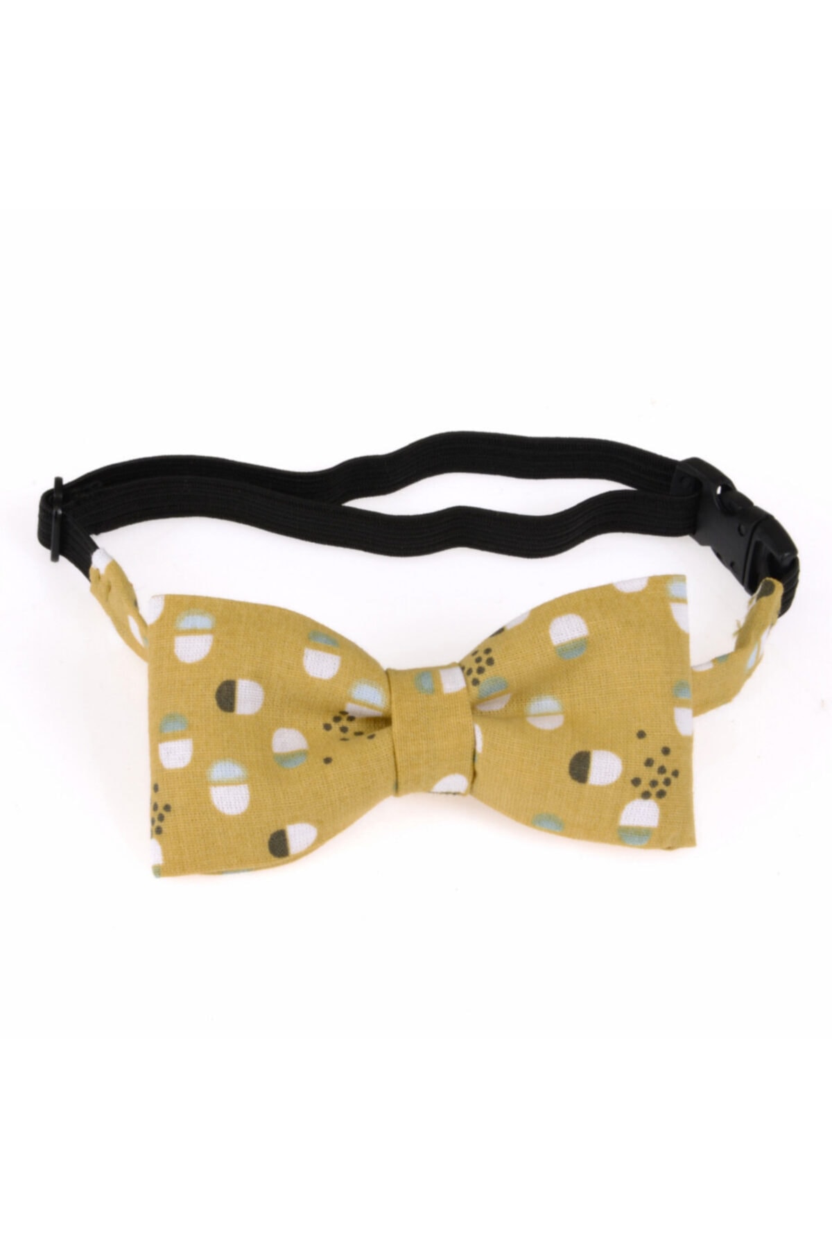 lokumkids Sarı Desenli Çocuk Papyon