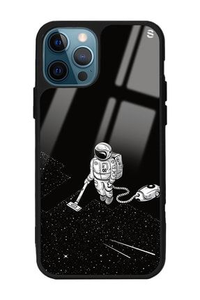Iphone 12 Pro Max Astronot Tatiana Tasarımlı Glossy Telefon Kılıfı iphone12promaxgls3026