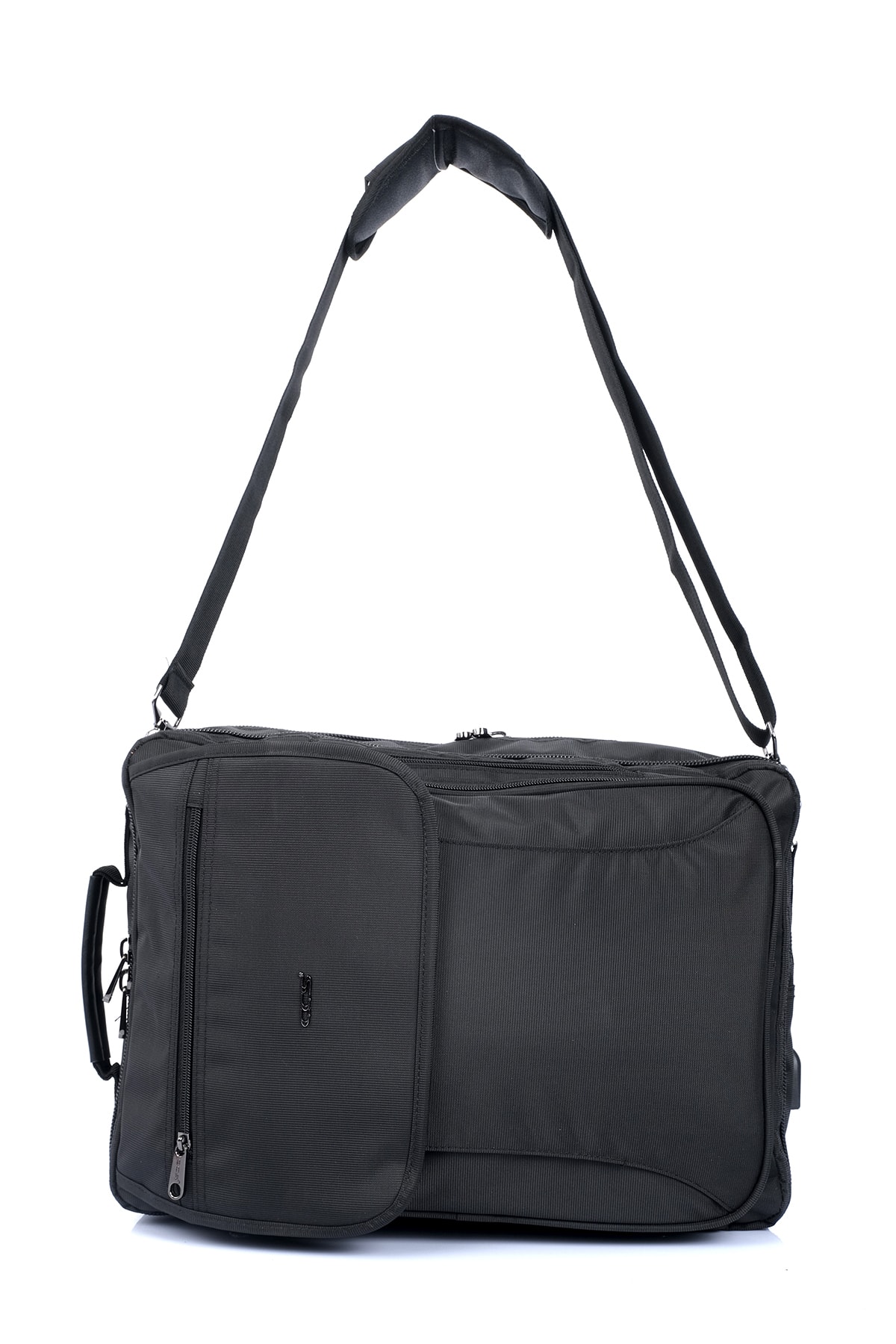 کوله پشتی زنانه مشکی ÇÇS | 7171 اورجینال - تصویر 5