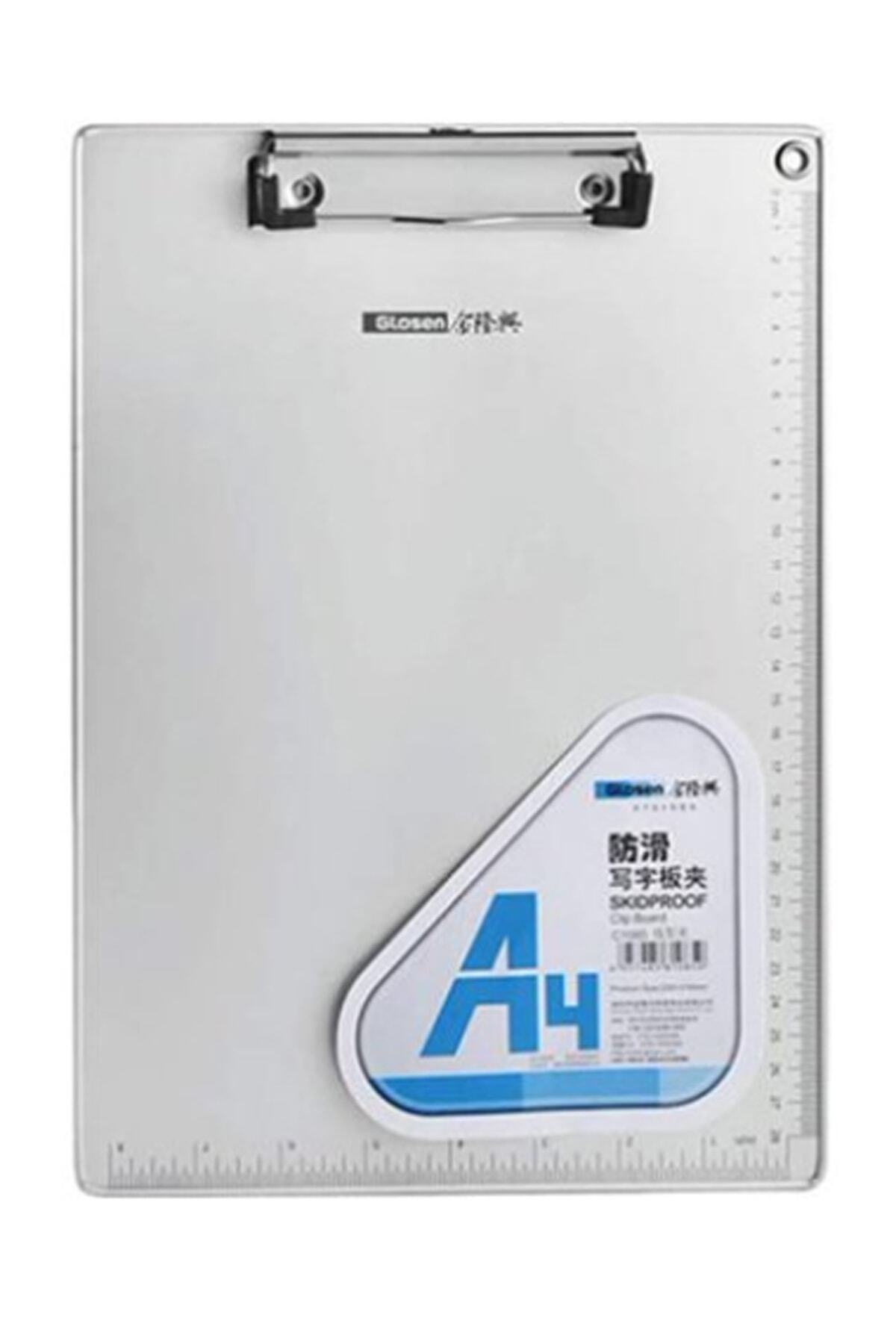 Genel Markalar Resim Altlığı Çizim Tahtası Klipsli- A4 Alüminyum Sekreterlik