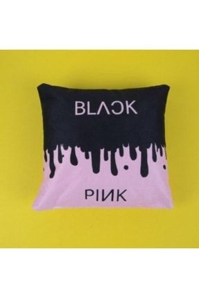 Black Pink Baskılı Yastık fdh56