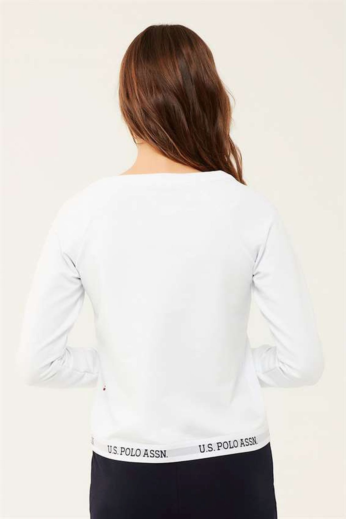 U.S. Polo Assn. U.S. Polo Assn. 16598 Women s Long Sleeve T Shirt