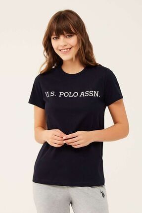U.s Polo Assn. 16595 Kadın Kısa Kollu Tşört-lacivert USP16595