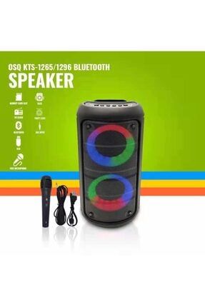 Mikrofonlu Taşınabilir Kablosuz Toplantı Hoparlörü Bluetooth Speaker KTS--1296