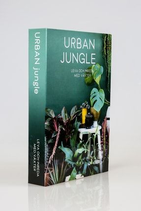 Urban Jungle Dekoratif Kitap Kutusu iray01