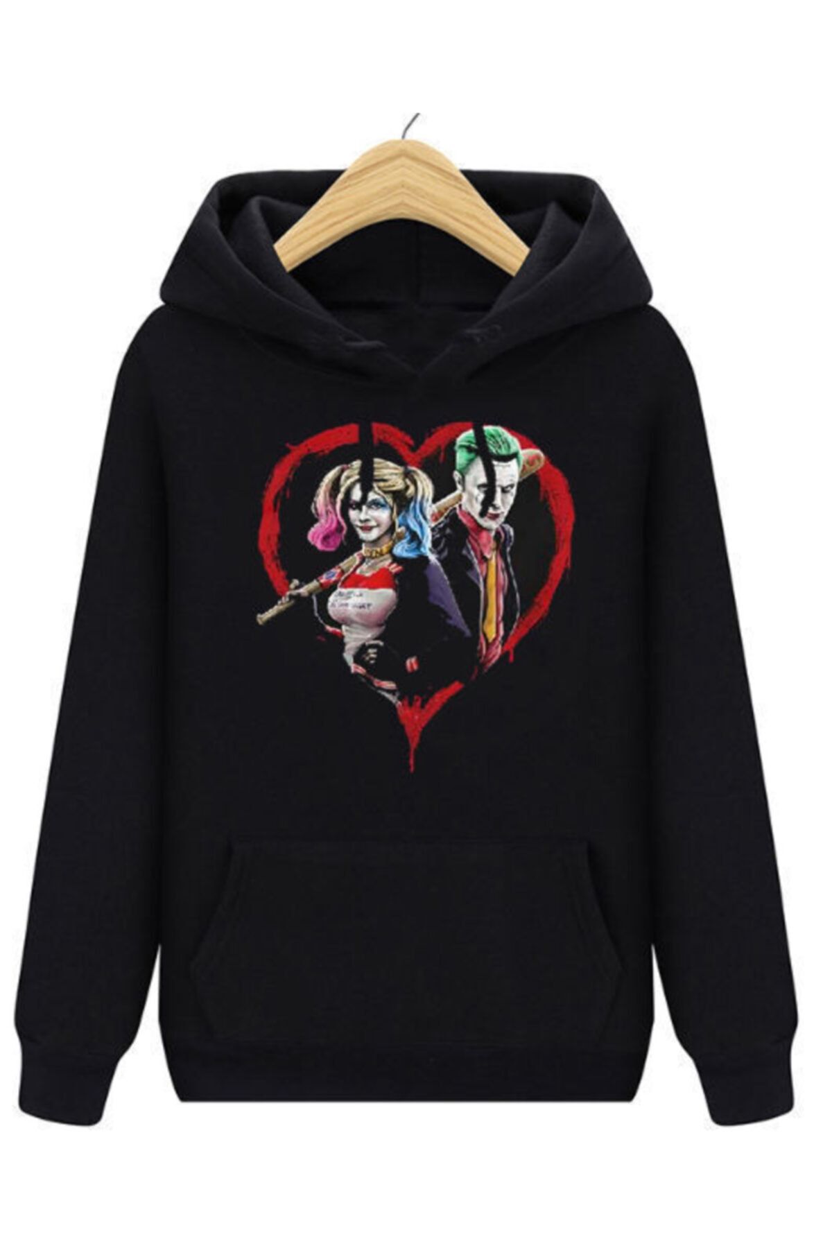 Joker and harley hoodies best sale