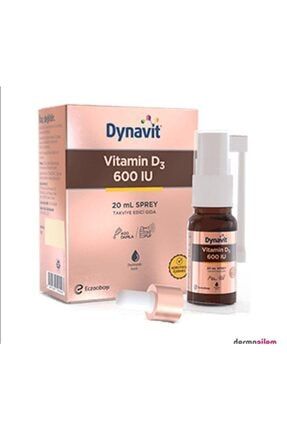 Vitamin D3 600 Iu Sprey 20 Ml DYNV600D