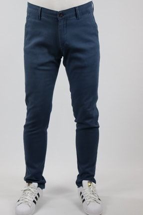 Erkek Mavi Kışlık Kumaş Pantolon 20INP113