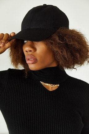 Kadın Siyah Şapka 1KZK9-10885-02