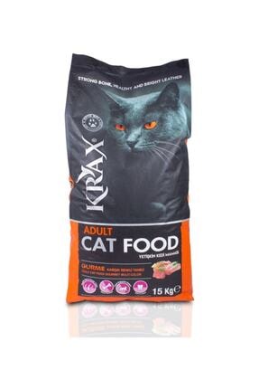 Krax Gurme Karisik Renkli Taneli Yetiskin Kedi Mamasi 15 Kg Trendyol