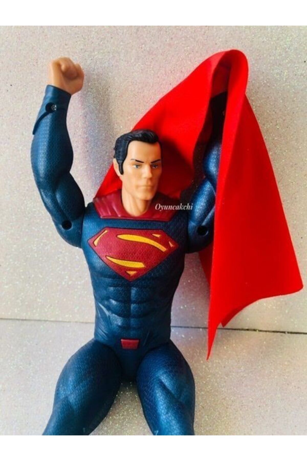 Talking superman clearance action figure