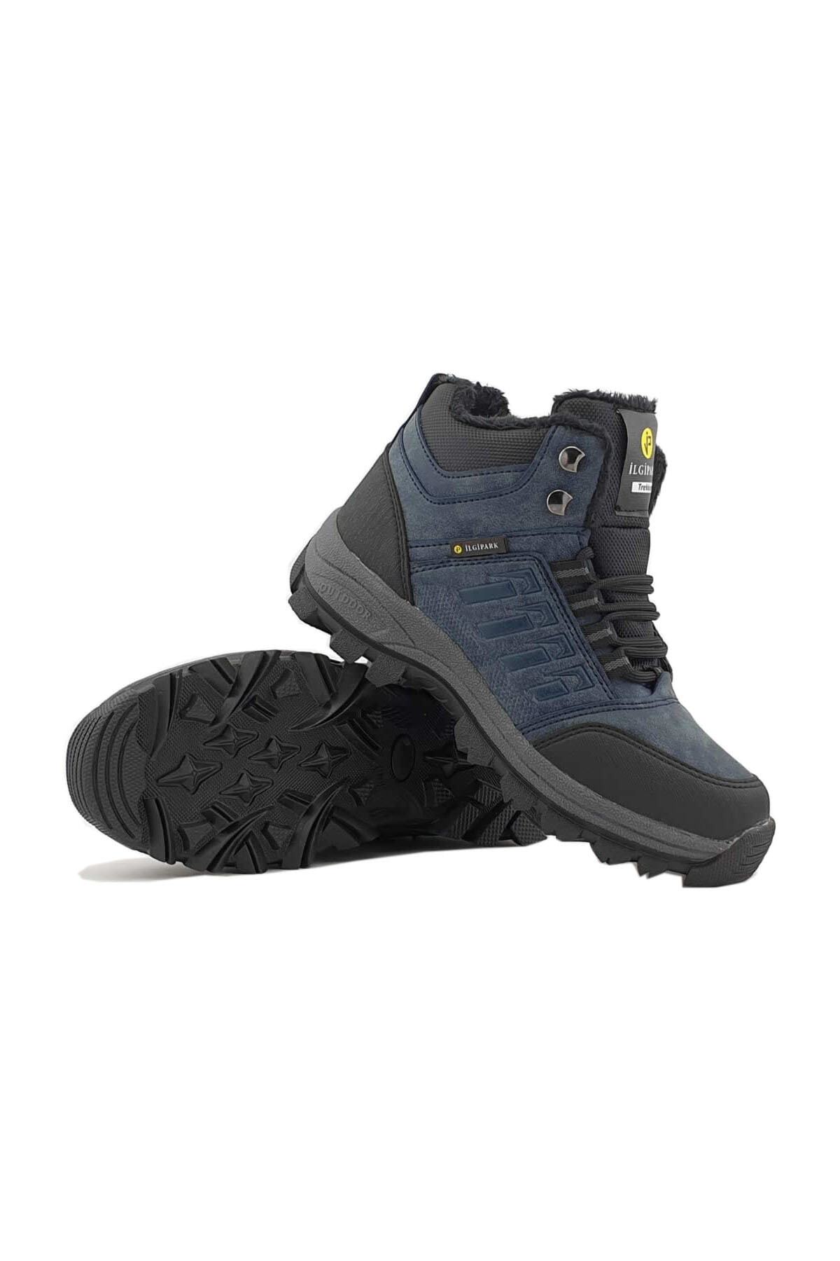 بوت مردانه آبی سرمه ای İLGİPARK | 1305ilgipark اورجینال - تصویر 3