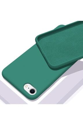 Apple Iphone 6 - 6s Içi Kadife Lansman Silikon Kılıf Yeşil i6-SY-168