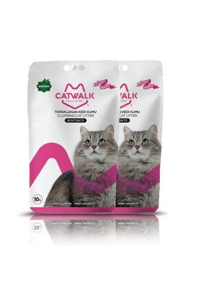 Catwalk Bentonit Topaklanan Kedi Kumu 4 Adet 5 Lt Trendyol