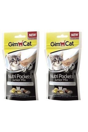 Gimcat Nutri Pockets Junior 2 Adet Mix Yavru Kedi Odulu 60 Gr Trendyol