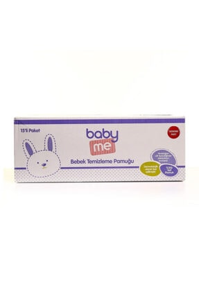 Baby Me Yenidogan Organik Bebek Alt Ve Vucut Cilt Temizleme Pamugu 6 Li Paket Trendyol
