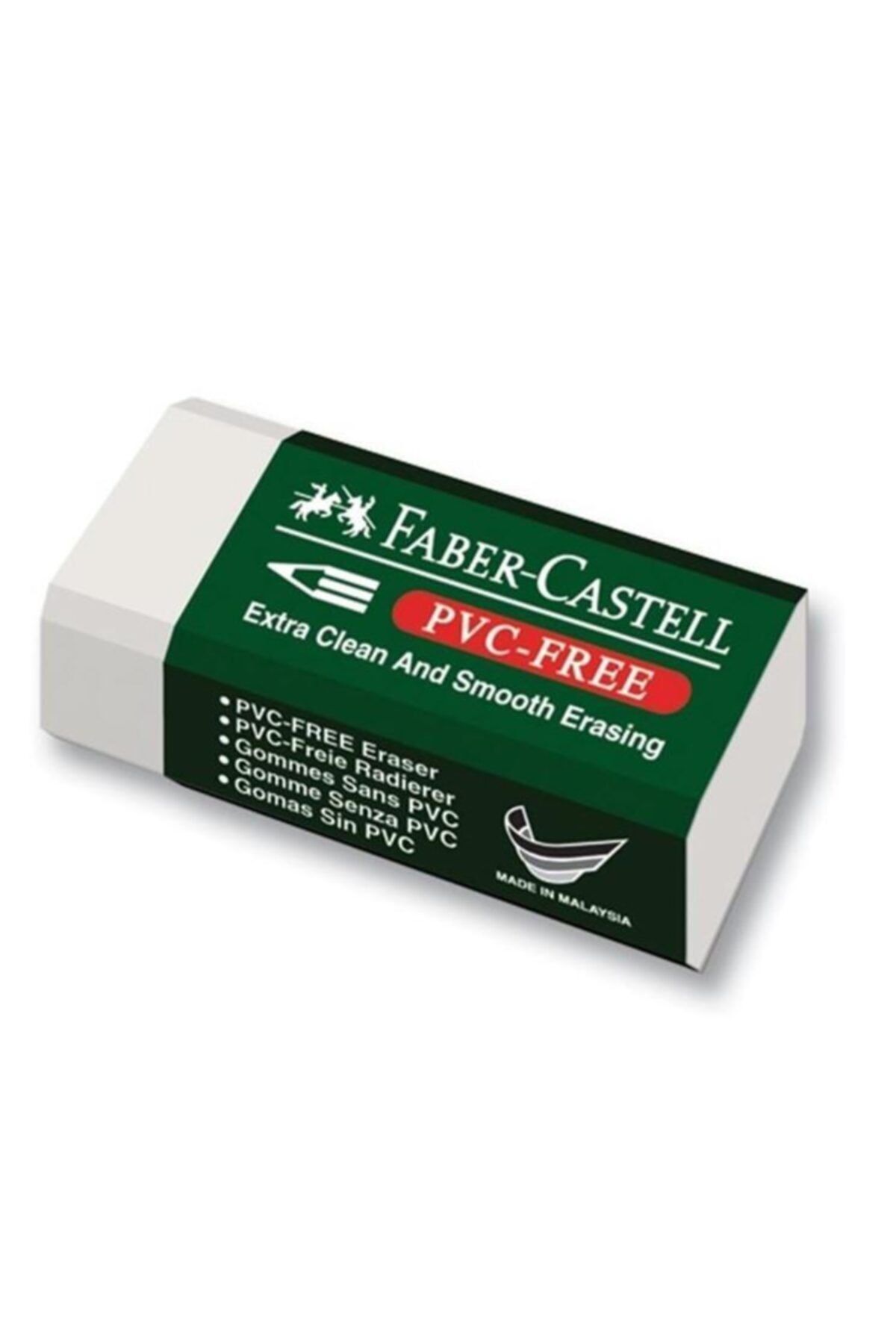 Faber Castell - (5 Adet) Pvc Free No:30 Küçük Boy Beyaz Silgi