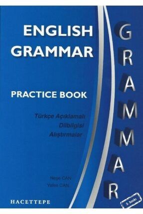 Hacettepe Yayınları English Grammar Practice Book Neşe Can Yafes Can alo9786054460083
