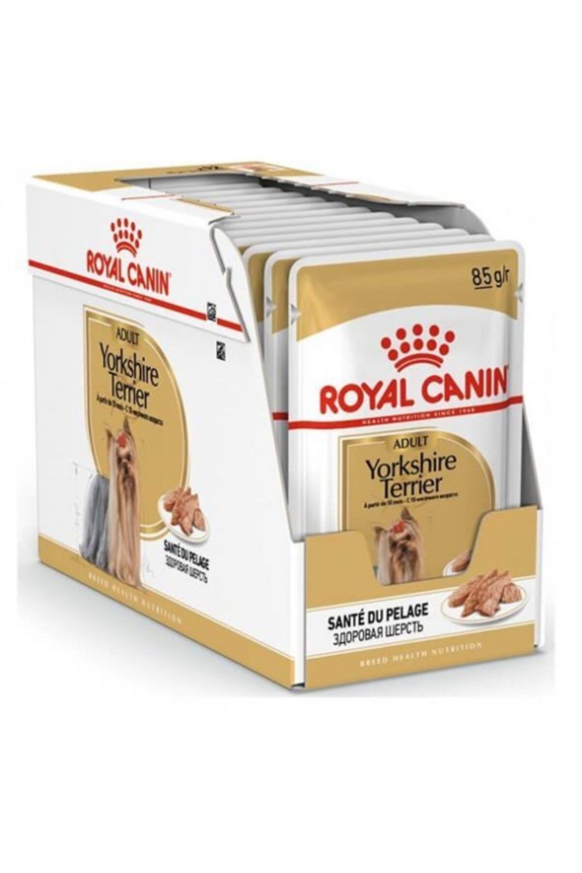 Royal Canın Yorkshire Terrier Adult Yaş Köpek Maması 85 gr 12 Adet