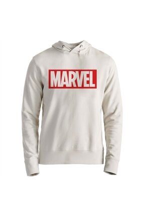 Unisex Ekru Marvel Çocuk Sweatshirt B2379