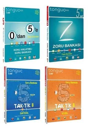 Tonguc Akademi Yayinlari 5 Sinif Taktikli Sozel Ve Sayisal Soru Bankasi Seti Trendyol