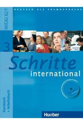 Schritte International 3 Kursbuch Arbeitsbuch A2.1 Mit Audio-cd Zum alo9783190018536