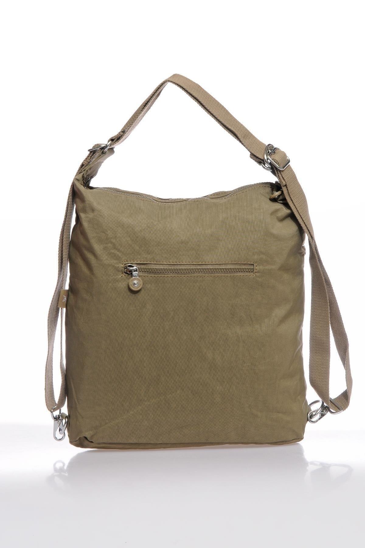 Hem Sırt Hem De Omuz Kadın Çantası Smart Bags 1205 Açık Kahve