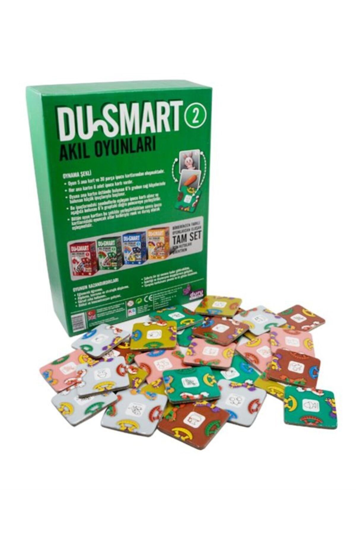 Duru Çocuk Yayınları-ألعاب دو سمارت مايند -2 (ألعاب ذهنية لمرحلة ما قبل المدرسة +4) 2