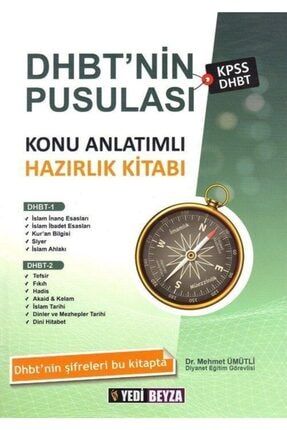 Yedi Beyza Yayinlari Yedibeyza Kpss Dhbt Nin Pusulasi Ortaogretim Konu Anlatimli Hazirlik Kitabi Trendyol