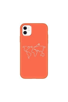 Iphone 11 Dünya Haritalı Baskı IP11LN-097
