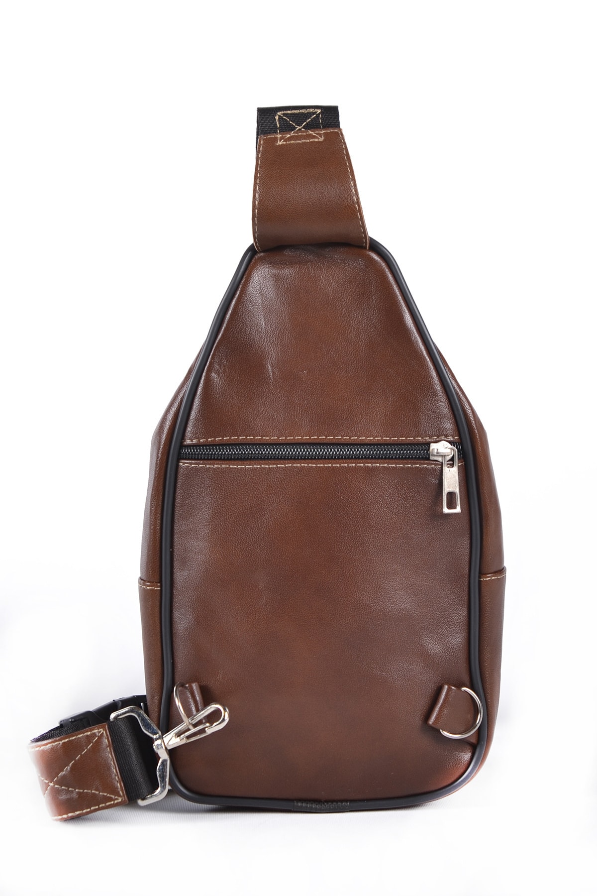 کوله پشتی زنانه خاکستری Meka Deri | W5025A اورجینال - تصویر 3