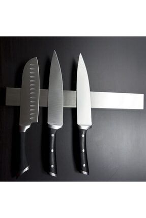 Bıçak Tutucu Bıçak Mıknatısı Paslanmaz Çelik 45 Cm JT-Y012