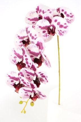 Yapay Dal Baskılı Orkide Çiçeği 88 Cm Mor Benekli YPCCK-FKYT-860